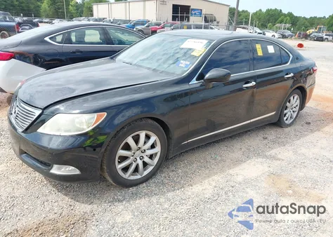 2008 Lexus Ls 460 из США, поврежденный, VIN JTHBL46F685076029